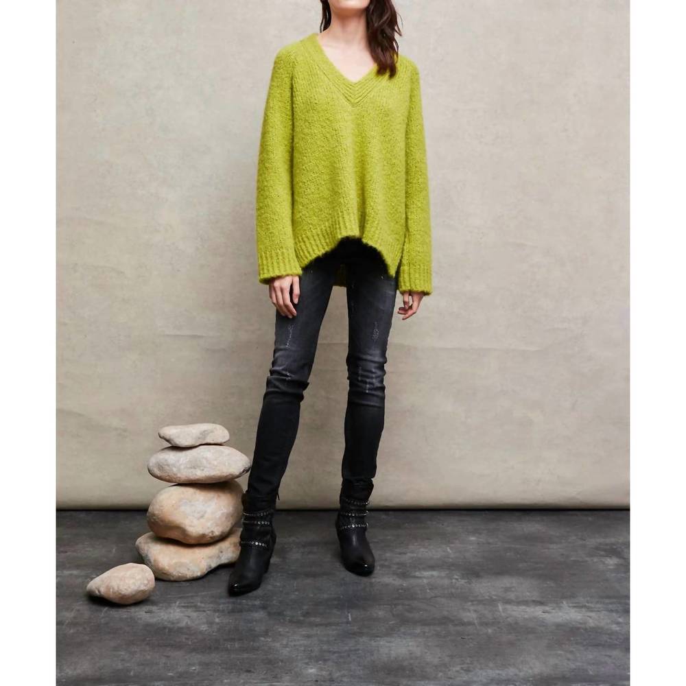NEW AMS PURE ero sweater in lime green